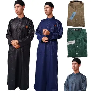 PROMO FREE PECI jubah pria EMBOS  jubah laki laki EMBOS jubah HAROMAIN KONVEKSI PREMIUM MURAH