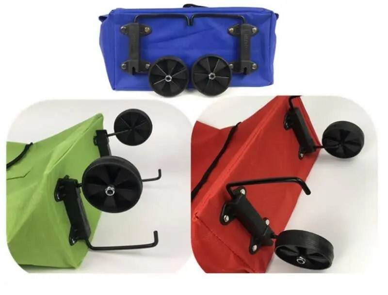 COD Tas Belanja Troli Lipat Trolley Shopping Bag Tas Lipat 6