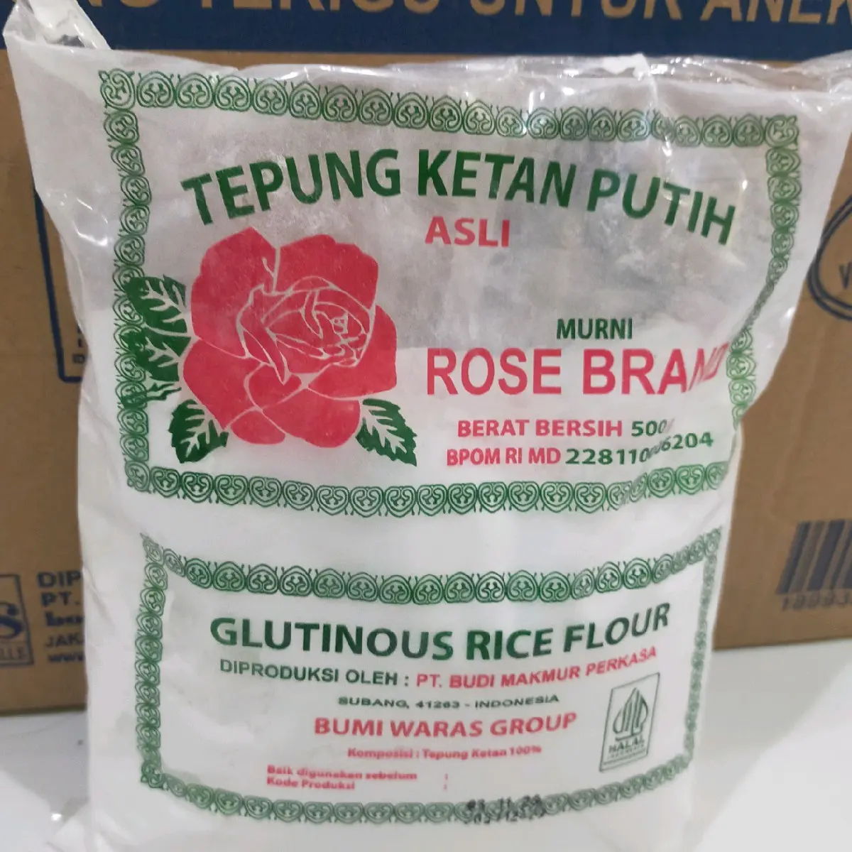 tepung ketan putih rosebrand 500gr