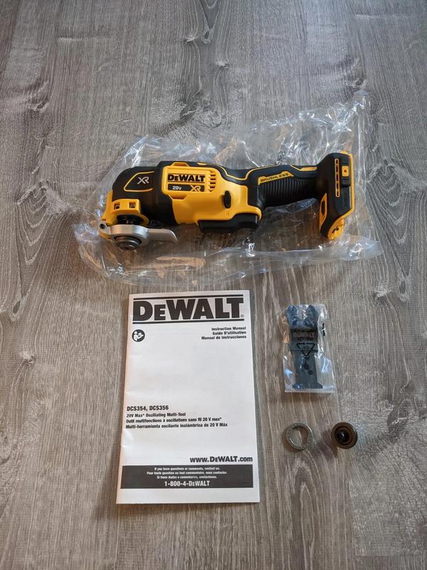 TikTok Shop NEW DEWALT DCS356 20V 20 Volt MAX XR Brushless 3 Speed Oscillating Multi Tool