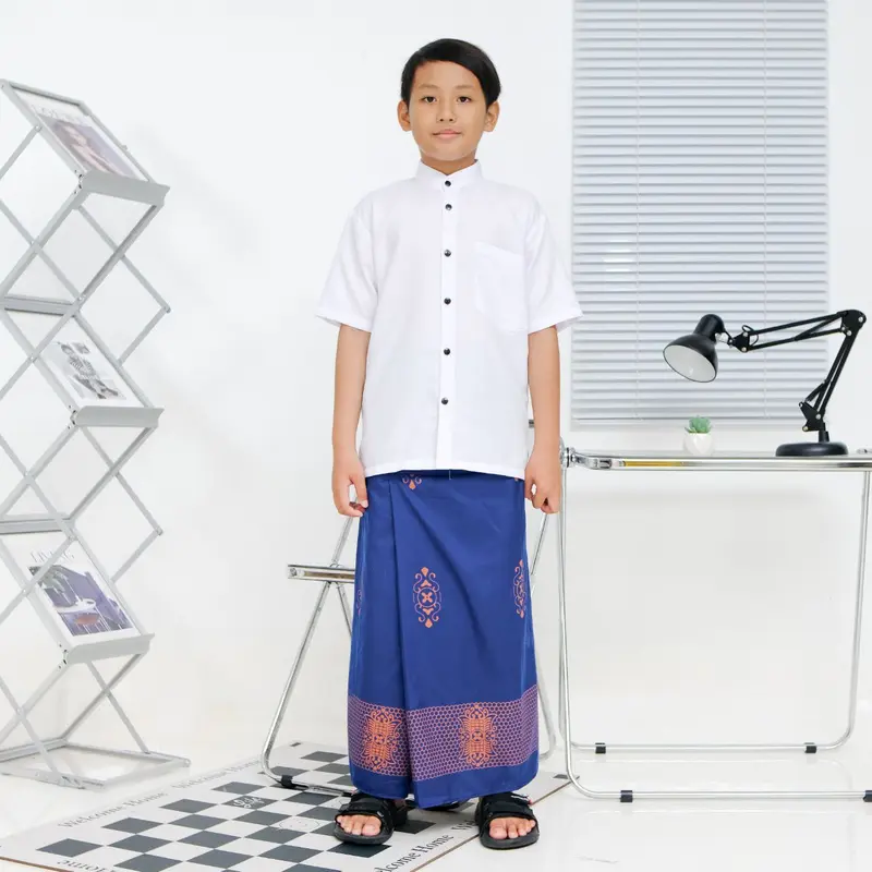 Promo termurah Sarung Instan Anak Motif Sarwon 3-15 lembut  Muslim 2