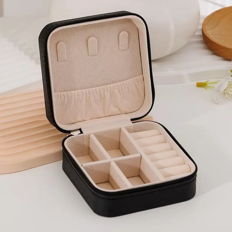 [ENJOY EYES BEAUTY] Kotak Perhiasan Mini Arcturian Jewelry Box - Tempat Penyimpanan Cincin Kalung Anting Travel SizePortabel 8