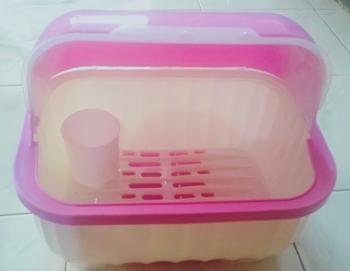 Product Review of Angola Shop Rak Piring Plastik C29 Tempat Alat Makan Rak Pengering Mangkok/Sendok Rak Dapur penyimpanan from z**a 0