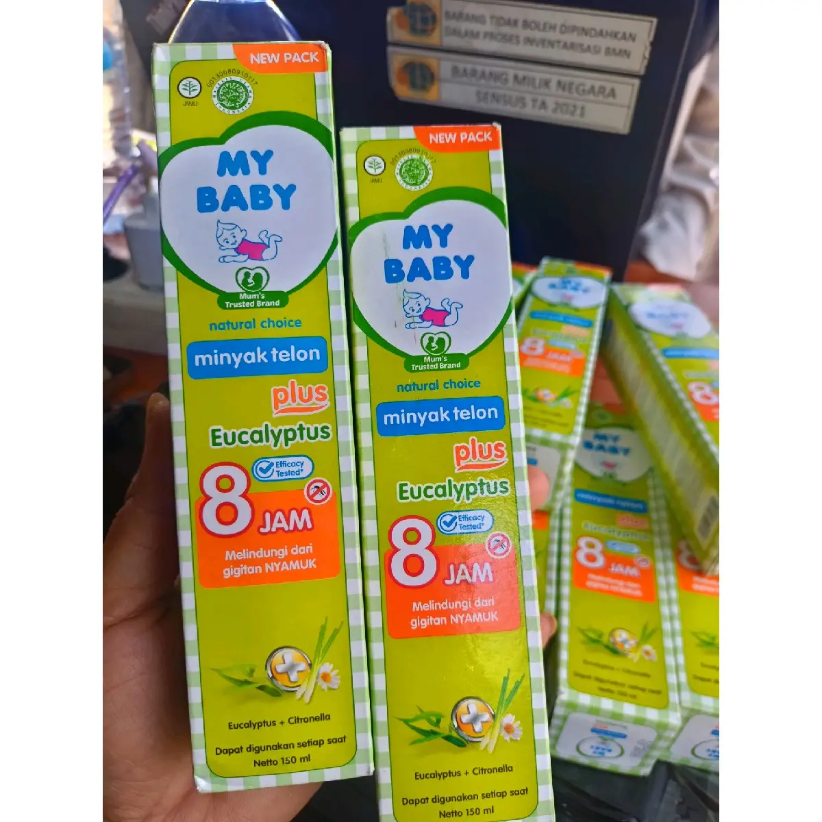 Minyak Telon My Baby Kemasan 150ml Menghangatkan Bayi
