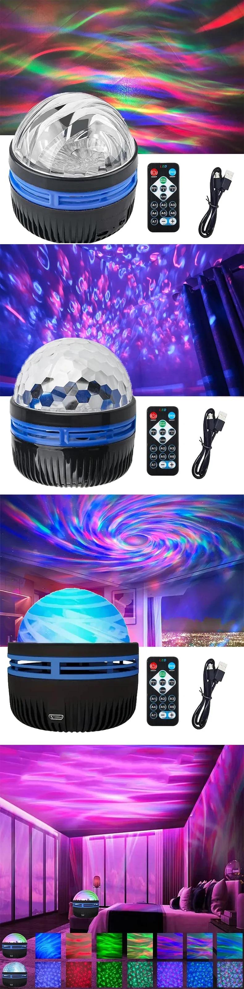 Product Introduction of Máy Chiếu Bầu Không Khí Bầu Trời Đầy Sao, Giấc Mơ, Thích Hợp Cho Phòng Ngủ, Đèn Xung Quanh, Phòng Sang Trọng, Đèn Ngủ, Tạo Tâm Trạng 1