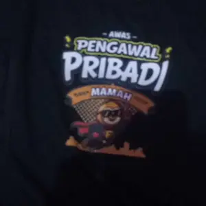Kaos Anak Pengawal Pribadi Mamah Cowok & Cewek - Kaos Anak Laki-Laki & Perempuan Viral Fashion Baju Motif