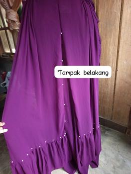 Product Review of Anum Premium Series Shafira Set Abaya Matt.Ceruty Armany Cocok untuk Kondangan dan Syar'i - Muslim Gamis Lembut Mewah Outer Mutiara from y**n e**t 2