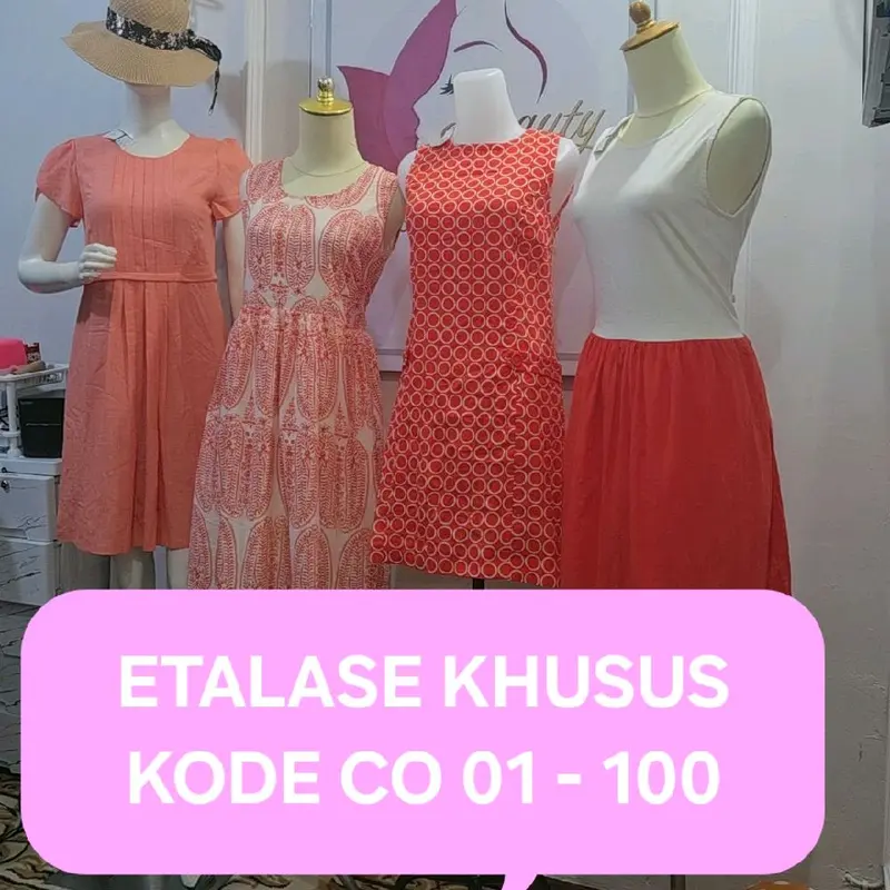 KODE CO  01-100 Pakaian Wanita Casual Gaun Pola Grafis Tema Bepergian - Baju, Dress Formal Motif Pantai 0