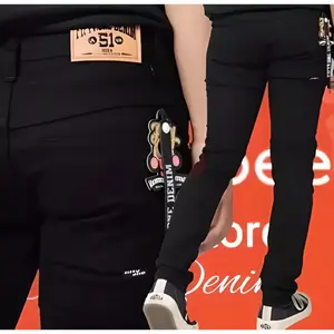 Promo Celana Jeans Pria Skinny Slim fit Melar Bahan Bagus Buat Merja  Main Nongkrong