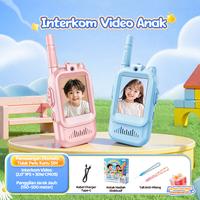 Gambar Kiumo Mainan Walkie Talkie Anak Bisa Video Call Dan Chat Jarak Jauh Tanpa Internet Mainan Edukatif Hadiah Ultah - Biru + Merah Muda（100M） dari KIUMO.ID Kab. Tangerang 3 Tokopedia