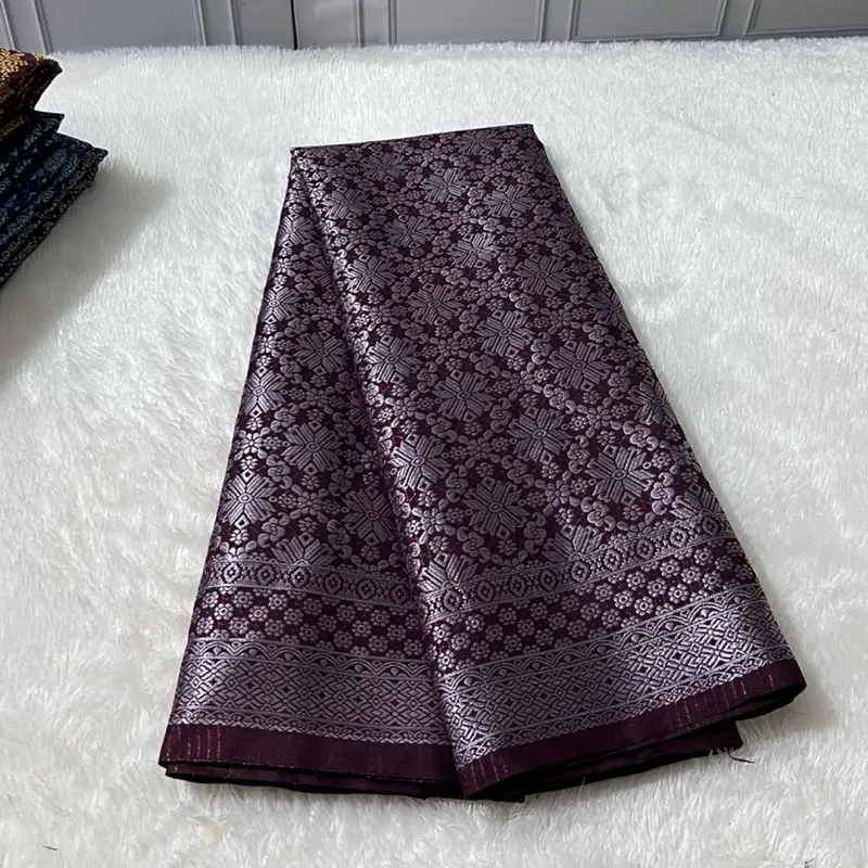 Maron Burgendy silver