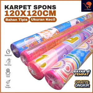 TERMURAH Karpet Lantai Spon Tahan Air 120x120cm - Tikar Spons Tikar Piknik - Karpet Murah Camping Outdoor