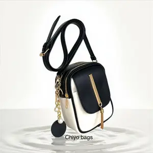 CLAUDIA tas slempang wanita tiga ruangan simple elegan terbaru by Chiyo bags