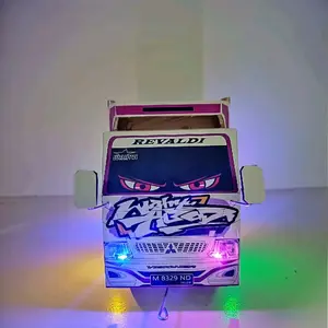 PROMO MURAH MINIATUR TRUK OLENG FULL FARIASI LAMPU KEDAP KEDIP