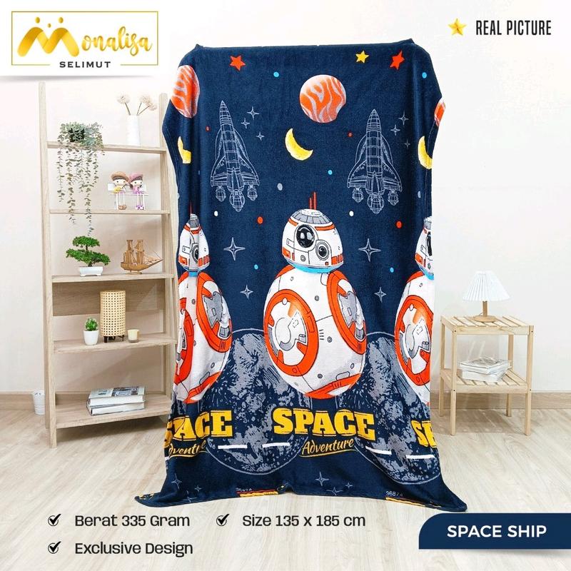 [COD] 100 RIBU ISI 5 PCS SELIMUT DEWASA UKURAN 135 X 185 CM 4
