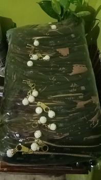 Product Review of hijab resleting  motif lebih praktis di pakai / hijab instan / kerudung motif zipper instant Muslim Voal Nyaman di pakai Mewah Segi Lembut from U**k H**k 0