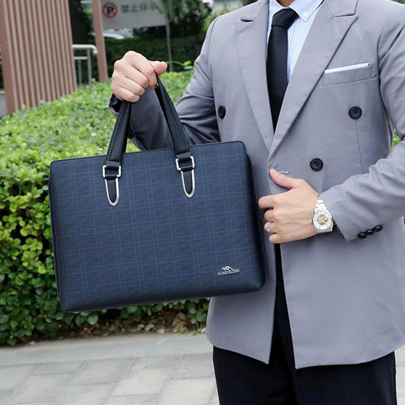 LIVE - 9616-2 Cặp Tab Nam Da PU Size 40cm Vừa Lap 15.6inch Dáng Công Sở - Hàng Quảng Châu Cao Cấp