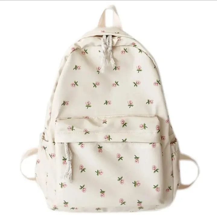 Tas ransel anak sekolah bunga tulip/Backpack fashion korean style/Tas ransel tulip terlaris