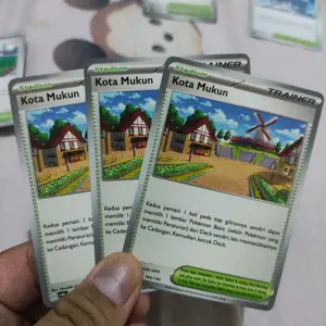 TCG Kartu Pokemon trainer stadium Kota Mukun
