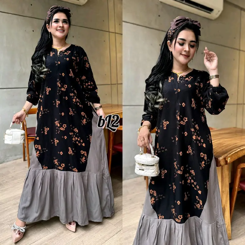 DRESS ULVARIANI DUYUNG COMBI 0