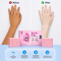Gambar JJ GLOW - GLUTA PINK BRIGHTENING SOAP dari MKSKINJAWA Kab. Sidoarjo 5 Tokopedia