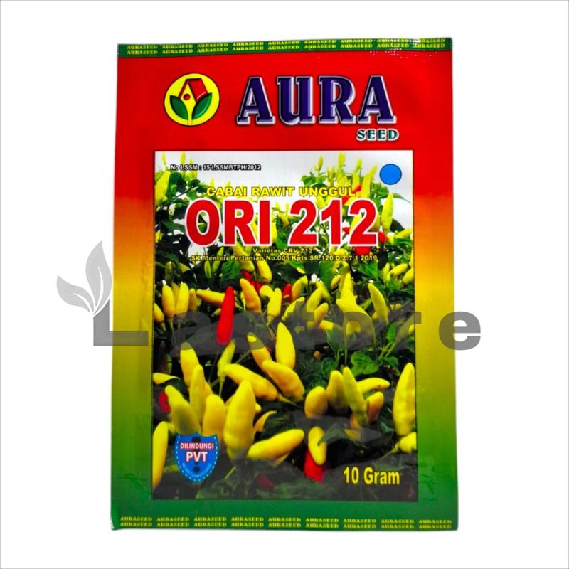 Benih Cabe Rawit Unggul ORI 212 Isi 10 gram Aura Seed 1