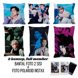 BANTAL FOTO BTS 2 SISI BEDA GAMBAR DAN INSTAX ORIGINAL