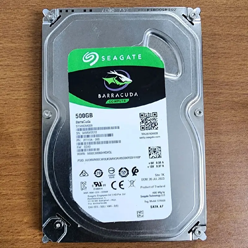 Seagate HDD Harddisk Hard disk 500 gb 500 GB sata  3,5 inch CCTV PC 1