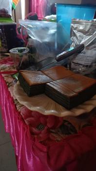 Product Review of lapis legit spesial pandan basah uk.16cmx16cm ADIKA CAKE 100%Halal from t**a 0