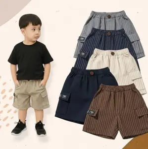 CELANA PENDEK CARGO ANAK LAKI LAKI 1-12 TAHUN BAWAHAN ANAK BAHAN SEMI WOLL CARGO SALUR