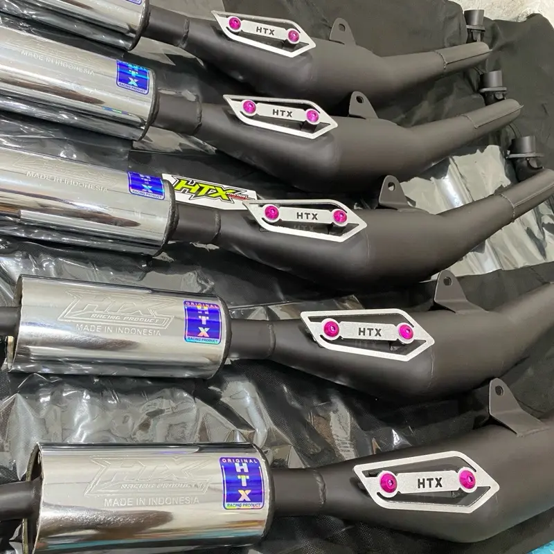 knalpot fizr htx standar racing model leher sirip prepet 3