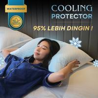 Gambar DDPillow Cooling Waterproof Pillow Protector / Pelindung Bantal Dingin Anti Air / Cool Tech - Bantal 50x70  dari ddpillow Kota Administrasi Jakarta Barat 1 Tokopedia