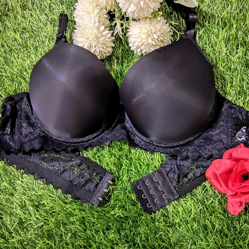 Bh Bra Busa Tebal Pake Kawat Bra Wanita Push Up Kait 3 Super Montok Cup C Bra Cantik Motif Polos Mix Renda Lembut 3