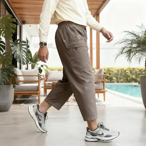 Celana Sirwal Alhanif Polos Pria Muslim Dewasa Simpel Ukuran M, L, XL, XXL (SCP) New Model