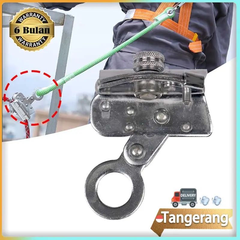 25kN Safety Rock Climbing Arborist Rappel Rope Grab Protecta for 14-16mm Rope
