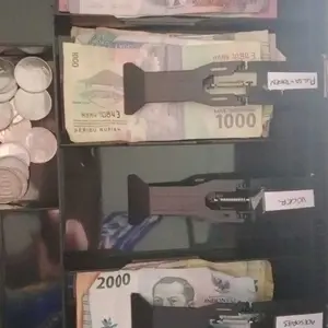 Laci Uang Kasir Money Cash Tray 5 Sekat Laci Tempat Penyimpanan Cash Drawer BR138