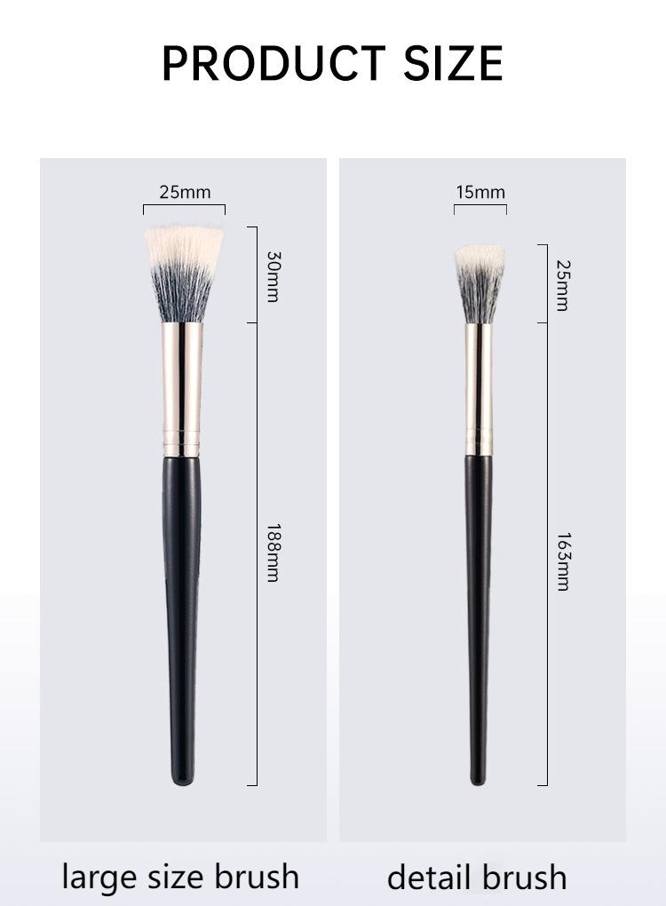 e.l.f. Small Stipple Brush Makeup Brush For Creating A Smooth & Natural  Airbrushed Finish Great For Foundation & Concealer Vegan & Cruelty-Free