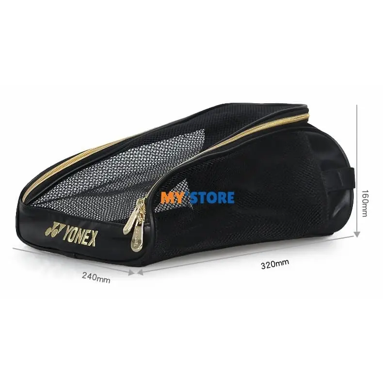 Tas Sepatu Shoes Bag 815CR Jaring Hitam Transparan 1