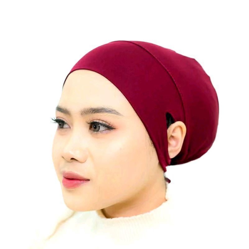 Ciput Anti Budeg/Tali Lubang Telinga Premium Jilbab Kerudung Instan Wanita Dalaman 1