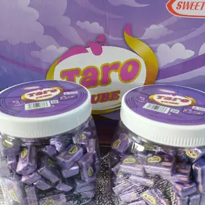 Sweet Taro cube milk 1 toples isi 120 pcs