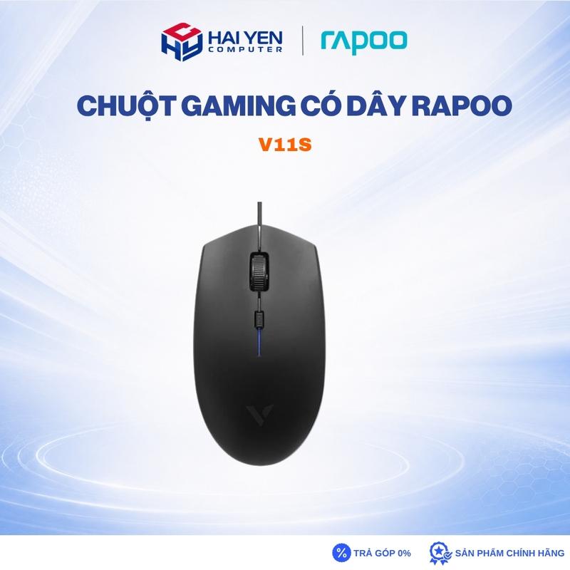Chuột Gaming Rapoo V11S Có Dây USB RGB 1600 DPI Switch Omron BH 24 Tháng