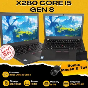Laptop Series X280 Intel Core i5 Gen 8 - HDMI - Windows 10