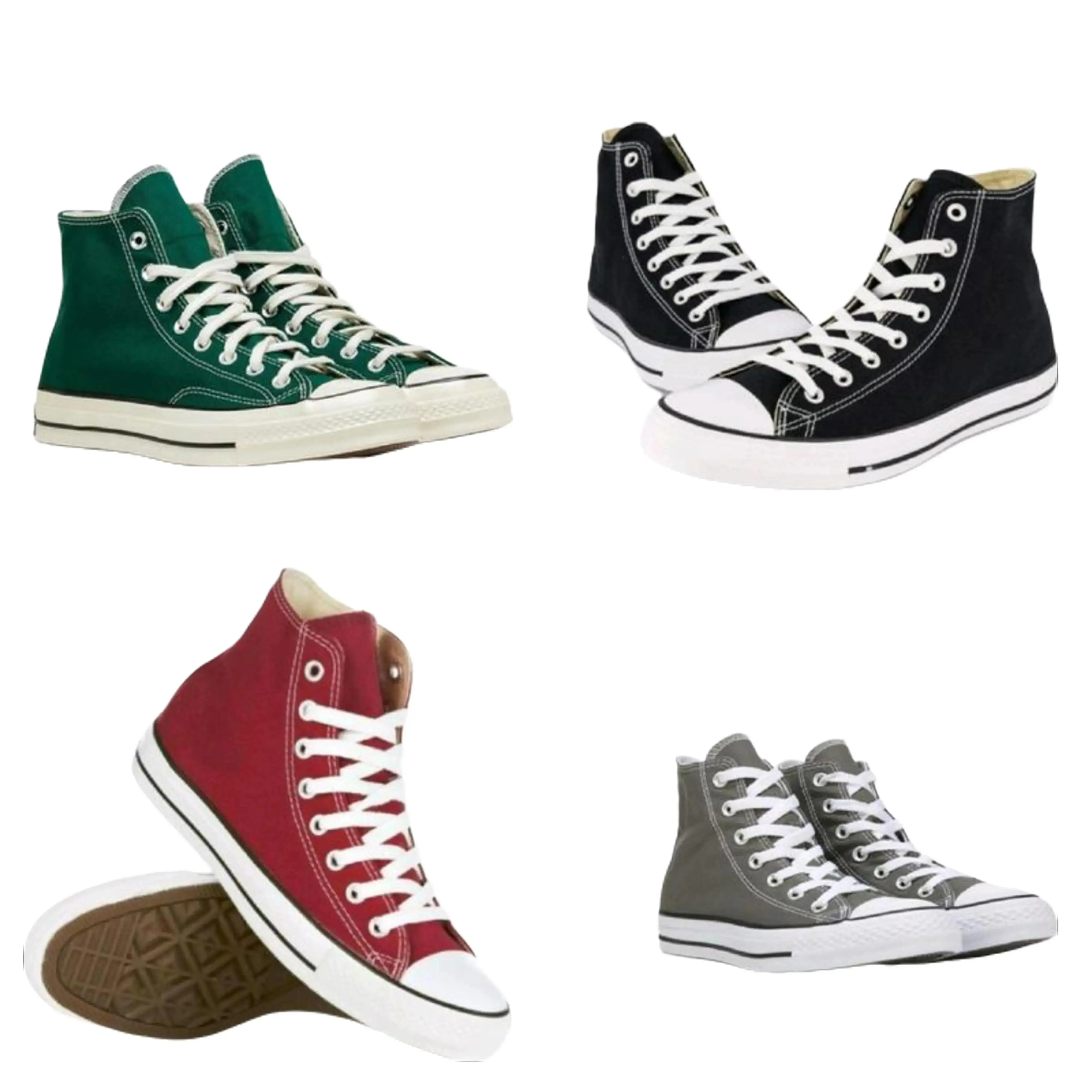 Sepatu Sneakers Allstarr Coonveers Classic Tinggi Unisex Sekolah Kuliah Main Canvas Casual Shoes Pria Hitam Sport Kasual Olahraga Running