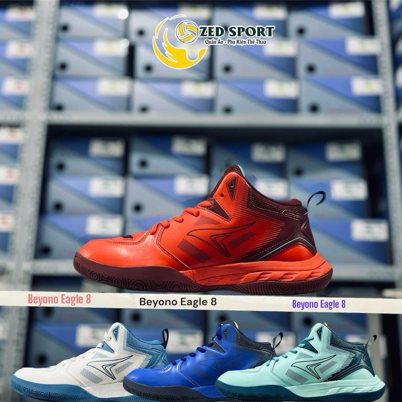 Giày bóng chuyền Beyono EAGLE 8 (V2) , đôi giày được nâng cấp phiên bản đế Beyono mới 2025, thiết kế riêng cho bàn chân người Việt Nam! được phân phối chính hãng tại Tổng đại lý Beyono ZED STORE.