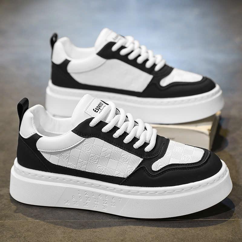 Giày sneaker nam LAKINTA giày thể thao nam đế cao su nguyên khối GA52