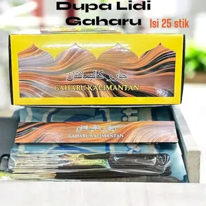Gaharu Kalimantan Dupa Lidi Gaharu Kalimantan Isi 25 Stik Aroma Terbaik untuk Meditasi dan Relaksasi