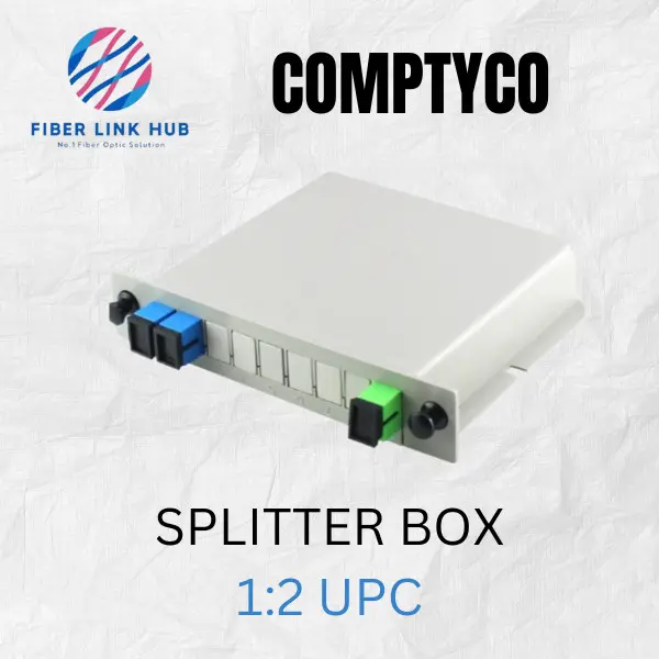 Passive Splitter Plc Box COMPTYCO 1:2 SC/UPC PLC sc upc BOX Fiber Optic