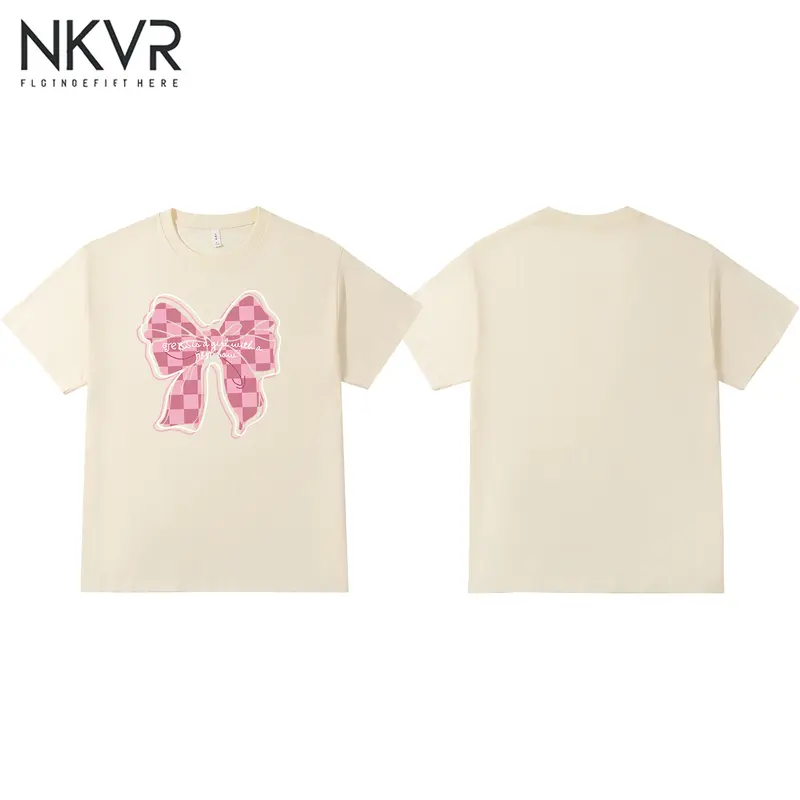 NKVR 100% Katun Warna Solid Kaos Oversize Lengan Pendek Dewasa Distro Keren Premium Versi Korea 【035】 7