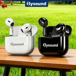 Elysound AT1 TWS Murah Wireless Headset Bluetooth Earphones full bass 5.3 Macaron Nirkabel Frosted Sentuh Untuk Semua
