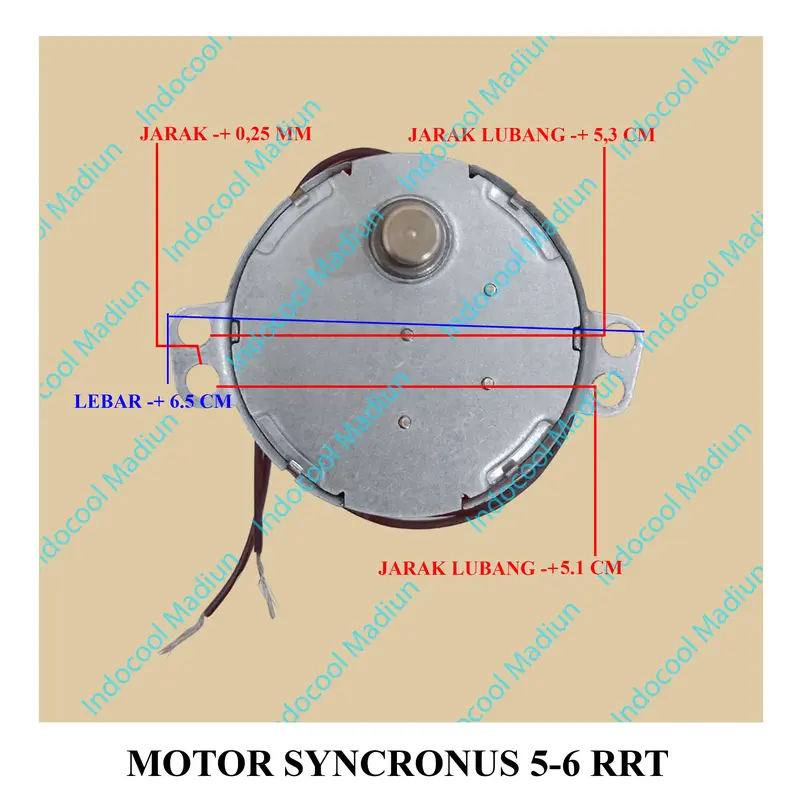 MRT ROTARY KIPAS ANGIN/SYNCHRONOUS MOTOR/MOTOR KIPAS RRT/MOTOR SYNCRONUS 5-6 RRT 4